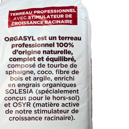 Terreau fleurissement professionnel Orgasyl UAB. 70 L
