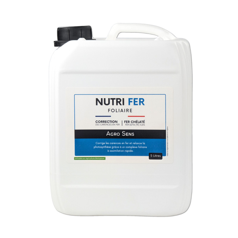 Nutri Fer Foliaire - Chélate de fer en pulvérisation