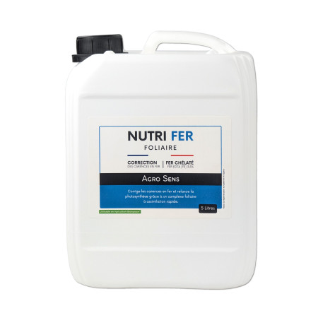 Nutri Fer Foliaire - Chélate de fer en pulvérisation