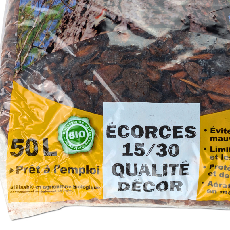 Écorces de Pin Maritime - 50L - Secret Vert