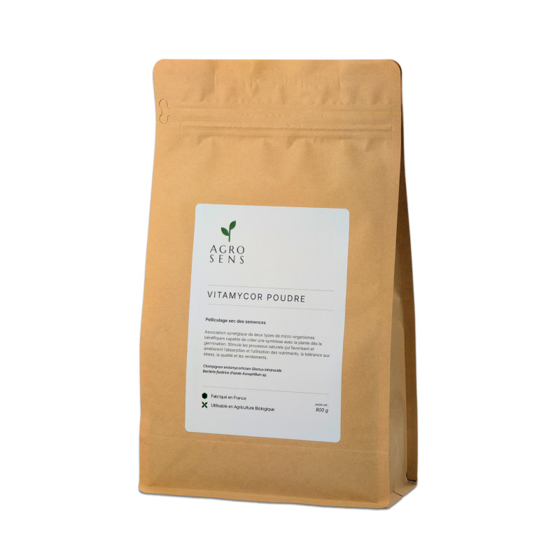 Vitamycor Poudre - Mycorhizes pour pelliculage de semences