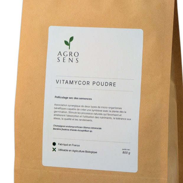 Vitamycor Poudre - Mycorhizes pour pelliculage de semences