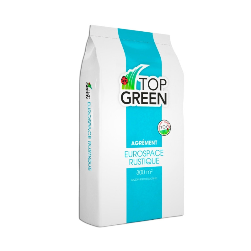 Pack Gazon Eurospace Rustique mycorhizé - 300 m²