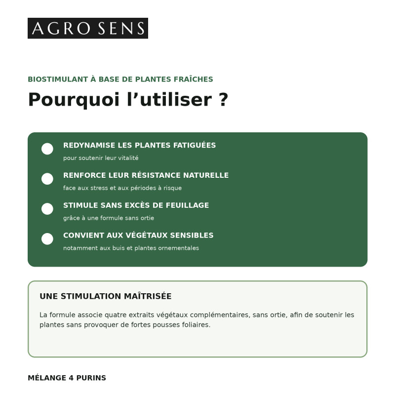 Mélange de purin | consoude prêle bardane sauge | Comptoir des Jardins