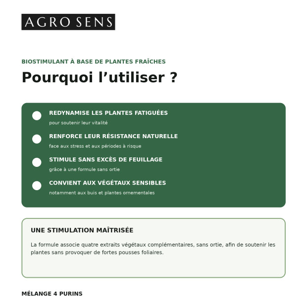 Mélange de purin | consoude prêle bardane sauge | Comptoir des Jardins
