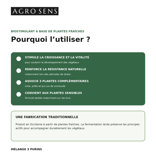 Mélange de purin | ortie consoude prêle | Comptoir des Jardins