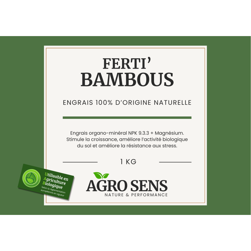 Ferti Bambous - Engrais pour bambous et graminées