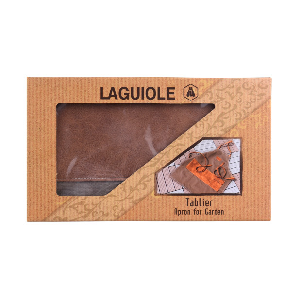 Tablier de Jardinier Laguiole - Coton Imperméable 2 Poches | Comptoir des Jardins