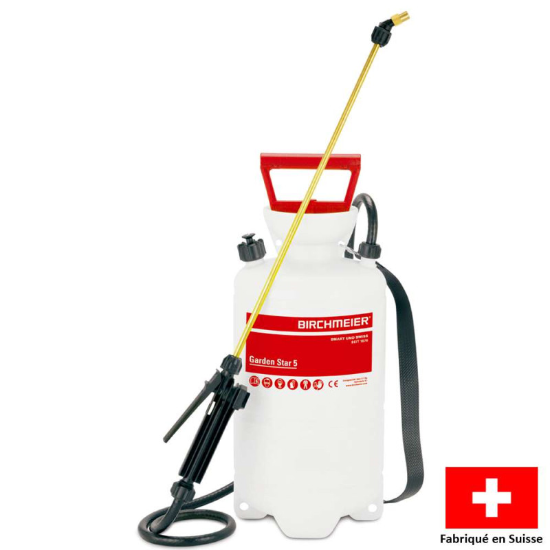 Pulvérisateur de jardin Birchmeier Garden Star 5 litres