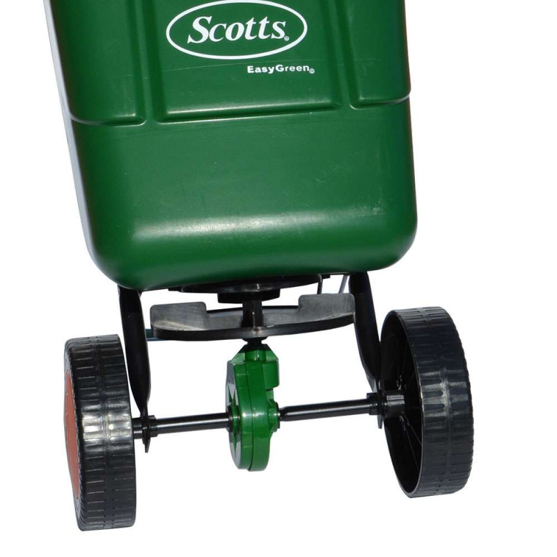 Epandeur rotatif sur roues pour grandes surfaces Easy Green 5 à 9 kg