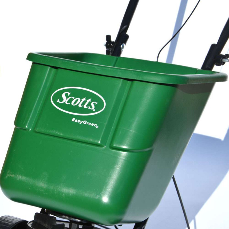 Epandeur rotatif sur roues pour grandes surfaces Easy Green 5 à 9 kg