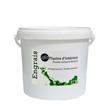 Engrais professionnel plantes d’intérieur vertes et fleuries