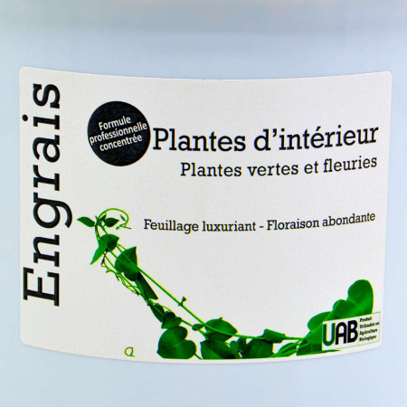 Engrais professionnel plantes d’intérieur vertes et fleuries