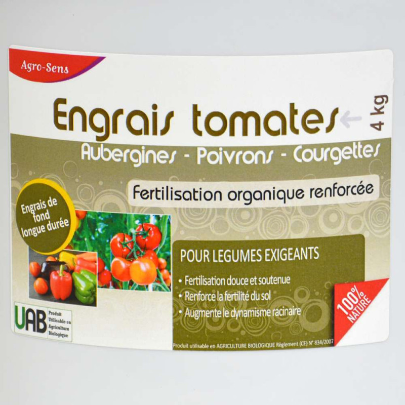 Engrais professionnel tomates et légumes du soleil