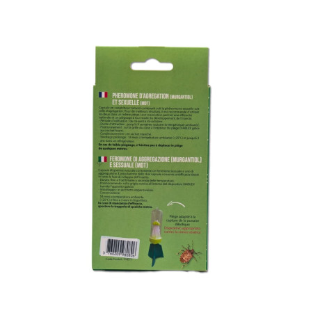 Recharges de phéromones DIABLEX® contre la punaise diabolique